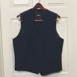 Navy blue vest